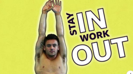 Health and Fitness Daily Activity: Todays home work out is focused on strength exercises lead by Olympic Medallist Tom Daley!  There are 5 exercises in total which will help to improve your core strength!