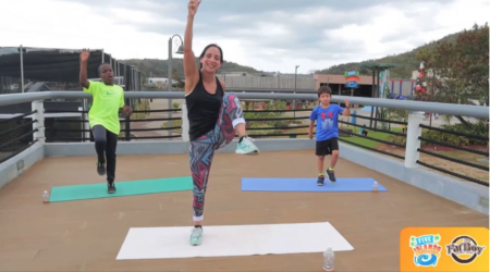 Health and Fitness Daily Activity: Get your children involved in your workout today with this home workout with movements they would use in a video game