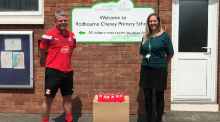 We were out and about yesterday delivering water bottles to our Premier League Primary Stars Partner Schools, so they could give them to pupils to help them reopen safely!