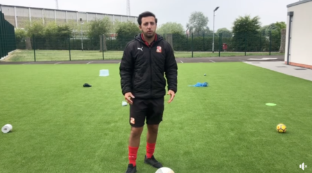 STFC SOCCER SKILLS WEEK 12 DAY 5 - DRIBBLING AND REACTION: Mitch and Shane will be back every day with a new skill for you to work on from home. Check the video description for your Bronze, Silver and Gold challenges!