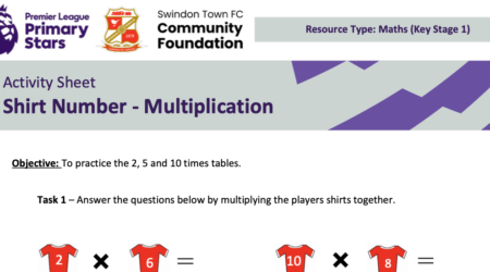 SHIRT NUMBER MULTIPLICATION