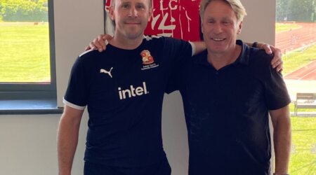 Leigh Barnard visits Foundation Park!