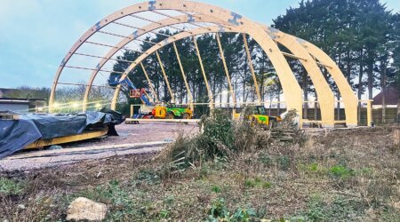 Next Arches are in Place!