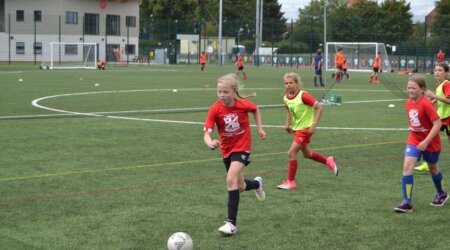 New Girls Football Session!