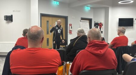 Football Fans in Training