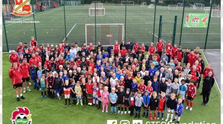 Kellogg’s Football camps delivered by Swindon Town FC Community Foundation off to a flying start