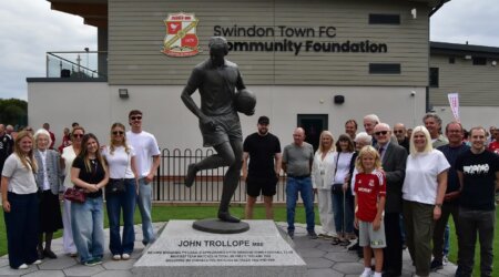 The John Trollope statue officially unveiled!