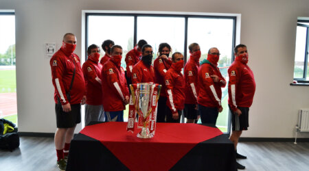 STFC Players Join the Super Robins for World Mental Health Day