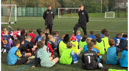 Jake Tabor Surprised The Children At Our October Camp!