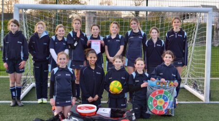 Free sports kit donated to local school's